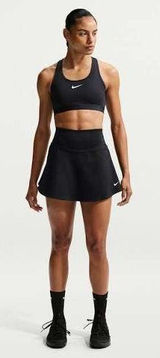 Nike One Dri-FIT Ultra High Waisted Skirt Black Skort XXL IH8614-010 Photo 0