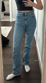 Abercrombie High-Rise Jeans Straight Photo 0