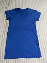 lululemon athletica Royal Blue Short-Sleeve Performance Tee Photo 0