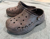 CROCS Glitter Classic Clog - Sparkle Charcoal Photo 0