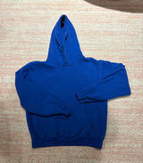 Aritzia Jazz Blue Cozy Sweatfleece Perfect Hoodie Photo 0