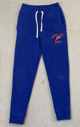 Polo Ralph Lauren P-Wing Joggers S Blue Athletic Department Fleece Sweatpants Photo 0