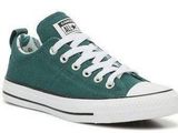 Dark Green Low Top Sneakers Photo 0