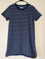 Madewell‎ Striped Cotton T-Shirt Dress Size Medium Photo 0