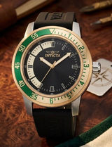Invicta Specialty Compass Mens Friends & Family Limited Edition Gold Plated Photo 0