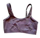 Gymshark Chocolate Brown Womens Sports Bra SZ S Photo 0