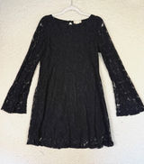 Altar'd State Dress Women M Black Lace Whimsygoth Bell Sleeve Witchy Feminine Fairy Victorian Photo 0
