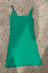 green athletic dress Photo 0