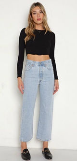 Levi’s Jeans Ribcage Straight Ankle Women’s Photo 0