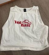 yee haw tank White Size M Photo 0