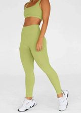 Set Active Sculptflex Seamless High Rise Leggings Kiwi Green Color Size L Photo 0