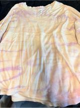 PINK Victoria's Secret Pastel Tie-Dye Crewneck Sweater Photo 0