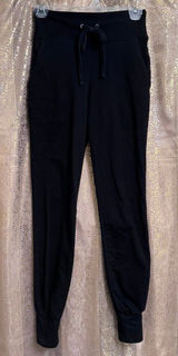 Revolve Lovers And Friends Black Slim Jogger Lounge Casual Pants XXS Photo 0