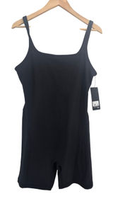 90 Degree by Reflex Romper Womens XL Wonderlink Rib Lotus Black NEW Photo 0