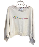 Champion Cream Crop Sweatshirt Sz XL NWOT Photo 0