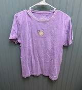 Life is Good Womens Purple Crusher Tee Take Your Sweet Time Lemonade Graphic M Photo 0