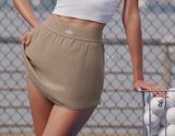 Alo Yoga Match Point Tennis Skirt Gravel S Photo 0