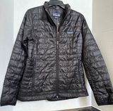 Patagonia Women’s Nano Puff Jacket Black Size Medium Photo 0