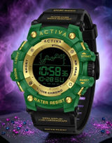 Activa Summit x Invicta 50MM LUXURY INDUSTRIAL COLLECTION Green 24k GOLD DIGITAL Photo 0