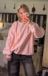 Pacsun Pink Crewneck Sweatshirt Hoodie Photo 0