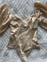SALTY silk bodysuit Photo 0
