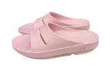 OOFOS OOahh Sandal Pink Slip On Recovery Slides Women's 7 Photo 0