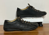 Born Black Leather Lace Up Comfort Shoes W31379 Womens 8.5 EU 40 Photo 0