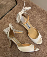 Bridal Heels White Size 7.5 Photo 0