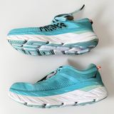 Hoka‎ One One Womens Bondi 7 1110531 AEBL Blue Running Shoes Sneakers Size 10 D Photo 0