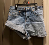 Wild Fable Denim Shorts High-Rise Blue Photo 0