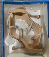 nude heels Tan Size 8 Photo 0