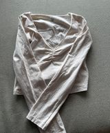 Brandy Melville Pink Long Sleeve Crop Top Photo 0