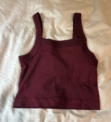 We the free maroon tank top  Photo 0