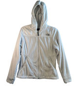 The North Face Osito Hooded Fleece Jacket‎ White Silken Raschel Full Zip S Cozy Photo 0