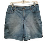 Gloria Vanderbilt Amanda Slimming‎ Denim Shorts Medium Wash Size 6 Jorts Casual Photo 0