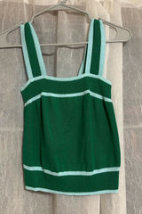 Amazon Green and blue summer top Photo 0
