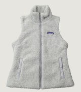Patagonia Los Gatos Fleece Vest S Grey Full Zip High Pile Soft Layering Fuzzy Photo 0
