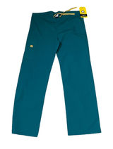WonderWink Unisex Scrub‎ Bottom Size Small Green Drawstring 31" Inseam Career Photo 0