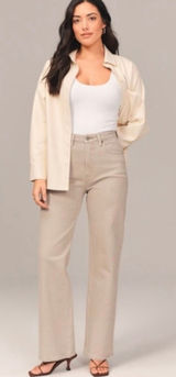 Abercrombie Curve Love High Rise 90s Relaxed Jean Photo 0