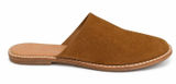 Free People 37 US 7 Coronada Mules Suede Tan Slip On Flat Minimalist Boho Chic Photo 0