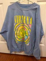 Nirvana blue sweatshirt Size XL Photo 0