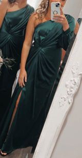 Bridesmaid Dress Green Size 4 Photo 0