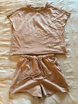 lounge short set Tan Size M Photo 0