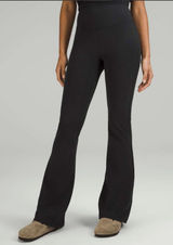 Lululemon Groove Super-High-Rise Flared Pant Nulu black size 4 Photo 0