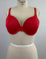 Victoria's Secret Red Push Up Bra Lace Straps 38C Photo 0