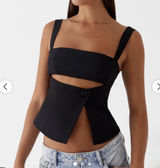 Peppermayo Black Top Crop Photo 0