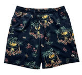 Quicksilver Everyday Scenic Volley Shorts Mens M Swim Trunks Hawaiian Island Photo 0