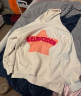 Aelfric Eden Hoodie Pink Star Cream Photo 0