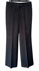 Anne‎ Klein Suit Black Wide Leg Dress Pants Petite Size 6P Professional Trousers Photo 0