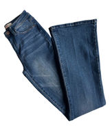 California vintage Women's blue Indigo Flare Jeans - Wide Leg Size 7/28 Photo 0